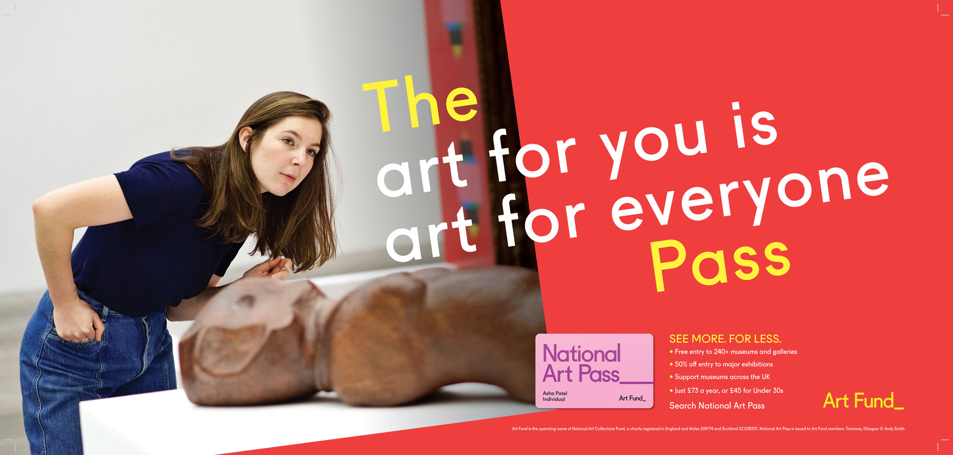 Advertising Photography for Art Fund